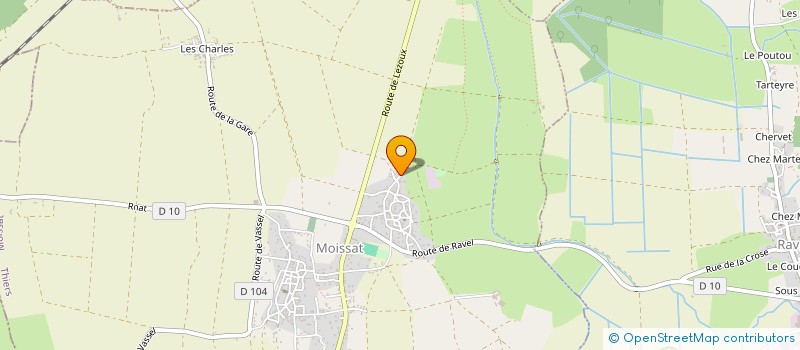 localisation de l'entreprise MONSIEUR PIERRE EPINAT  CELLES-SUR-DUROLLE