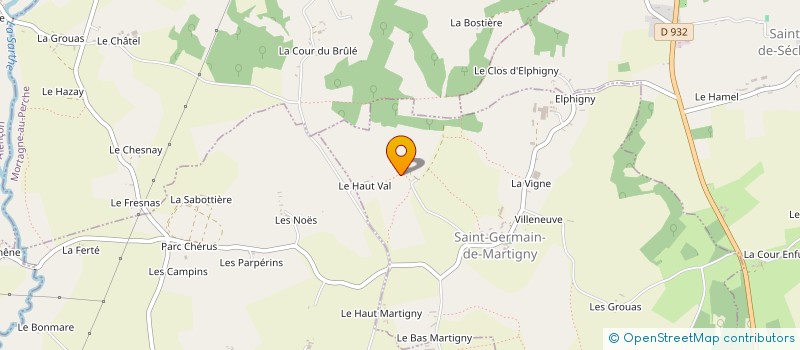 localisation de l'entreprise MONSIEUR PIERRE EPINETTE à CHAMPEAUX-SUR-SARTHE