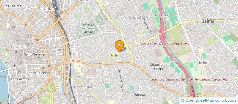localisation de l'entreprise MONSIEUR PIERRE ERIC STPHANE MINNE à TOULOUSE