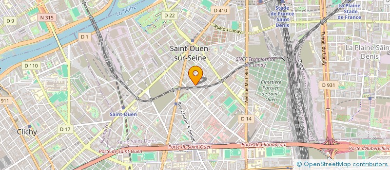 localisation de l'entreprise MONSIEUR PIERRE ERMEO à SAINT-OUEN-SUR-SEINE