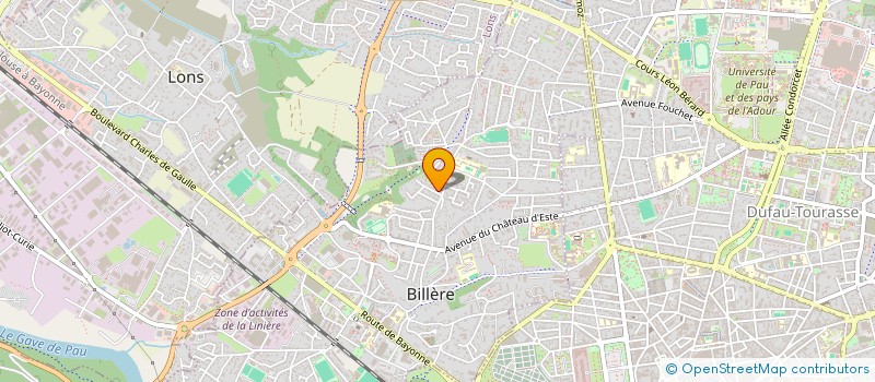 localisation de l'entreprise MONSIEUR PIERRE ESCURET  BILLERE