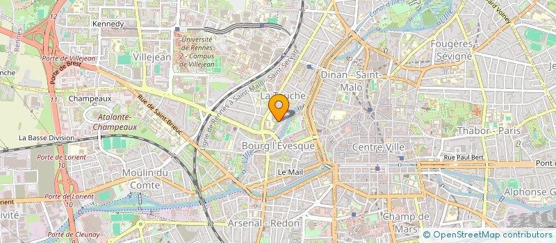 localisation de l'entreprise MONSIEUR PIERRE ESMANGART DE BOURNONVILLE  RENNES