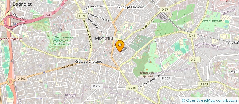 localisation de l'entreprise MONSIEUR PIERRE ESQUILAT à MONTREUIL