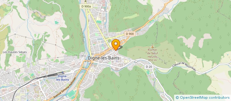 localisation de l'entreprise MONSIEUR PIERRE ESTRAYER  DIGNE-LES-BAINS