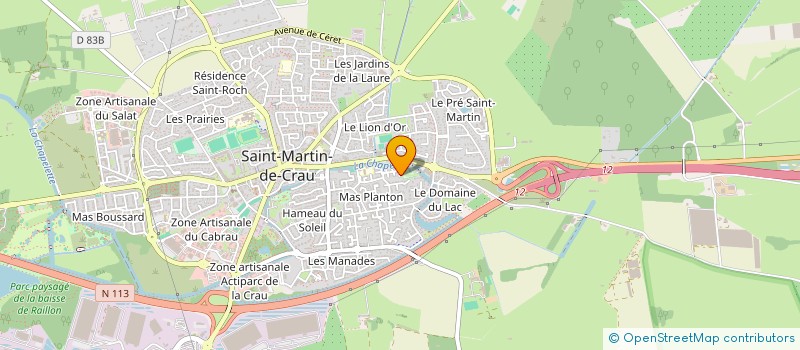 localisation de l'entreprise MONSIEUR PIERRE ETCHEVERRIA à SAINT MARTIN DE CRAU