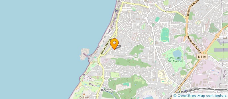 localisation de l'entreprise MONSIEUR PIERRE ETCHEVERRY à BIARRITZ