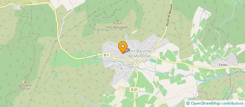 localisation de l'entreprise MONSIEUR PIERRE ETIENNE  SAINT-BAUZILLE-DE-MONTMEL