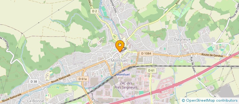 localisation de l'entreprise MONSIEUR PIERRE-ETIENNE BLEU  MONTLUEL