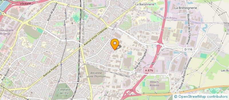 localisation de l'entreprise MONSIEUR PIERRE-ETIENNE BLIN  SAINT-BARTHELEMY-D'ANJOU