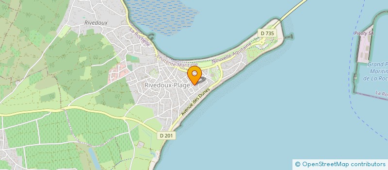 localisation de l'entreprise MONSIEUR PIERRE-ETIENNE DESBOUIT  RIVEDOUX-PLAGE