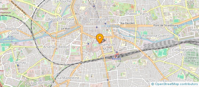 localisation de l'entreprise MONSIEUR PIERRE ETIENNE LEONARD  RENNES