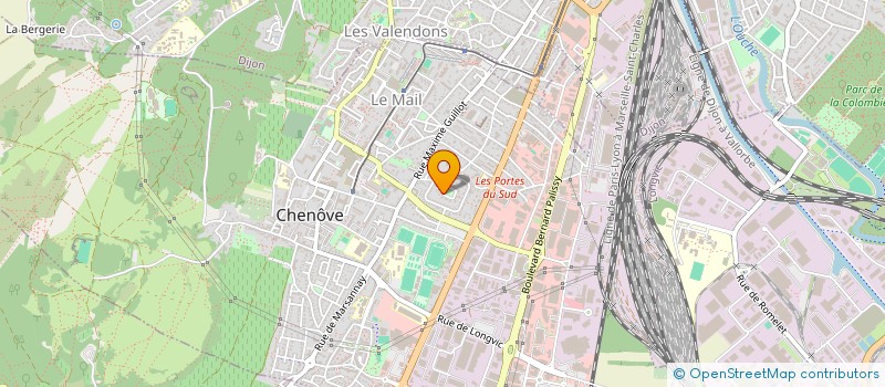 localisation de l'entreprise MONSIEUR PIERRE-ETIENNE LESAVRE  CHENOVE