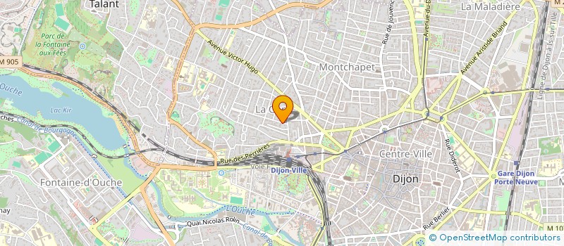 localisation de l'entreprise MONSIEUR PIERRE-ETIENNE PAUCK  DIJON