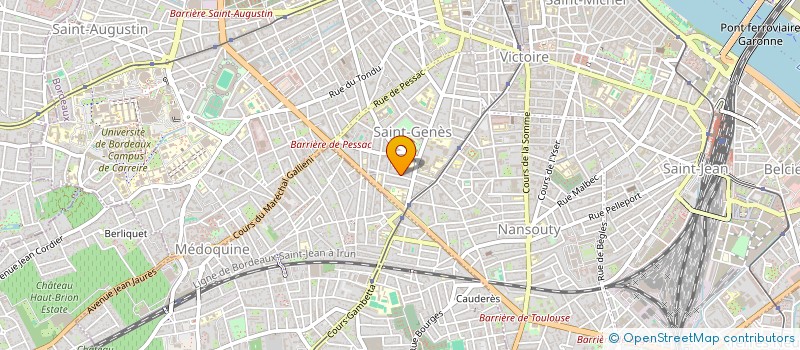 localisation de l'entreprise MONSIEUR PIERRE ETIENNE PETIT  BORDEAUX