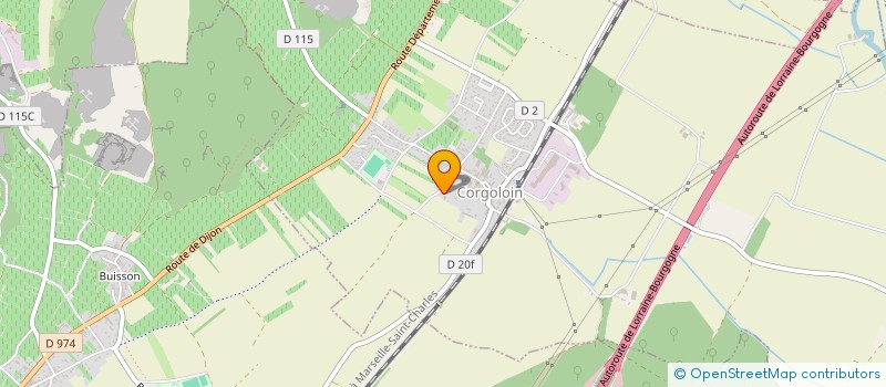 localisation de l'entreprise MONSIEUR PIERRE  ETIENNE PETITOT  CORGOLOIN