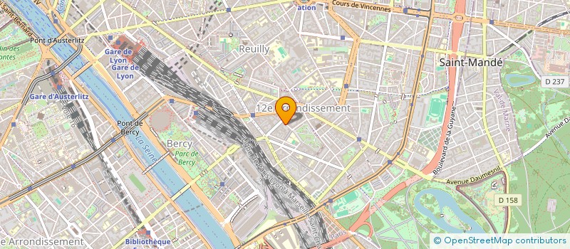 localisation de l'entreprise MONSIEUR PIERRE-ETIENNE TRAVERS  PARIS