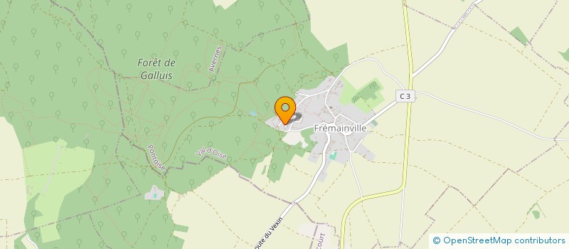 localisation de l'entreprise MONSIEUR PIERRE-ETIENNE VUE à CAUMONT