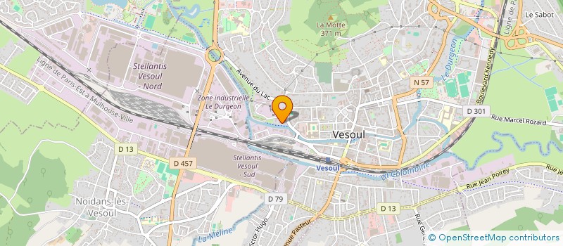 localisation de l'entreprise MONSIEUR PIERRE EUVRARD à NOIDANS-LES-VESOUL