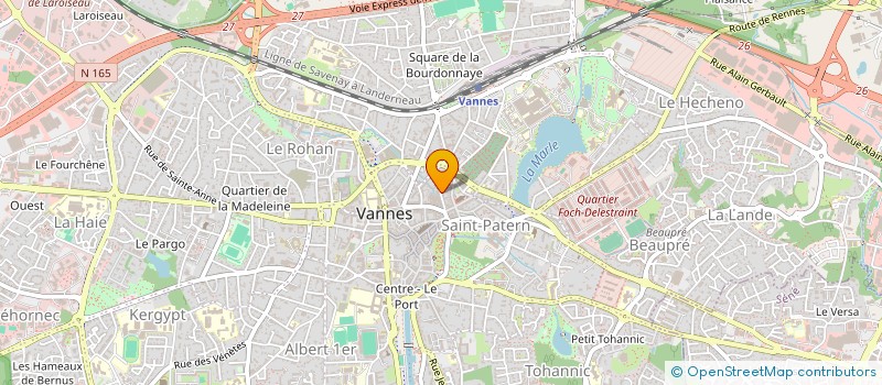 localisation de l'entreprise MONSIEUR PIERRE EUZENAT à VANNES
