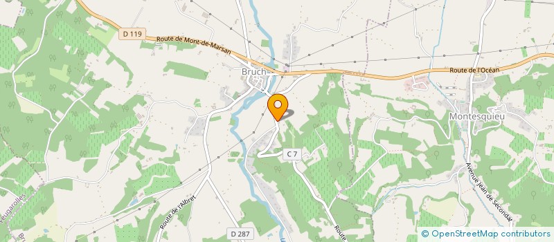 localisation de l'entreprise MONSIEUR PIERRE-EVELYN JACOB  BRUCH
