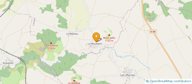 localisation de l'entreprise MONSIEUR PIERRE EXBRAYAT à LANDOS