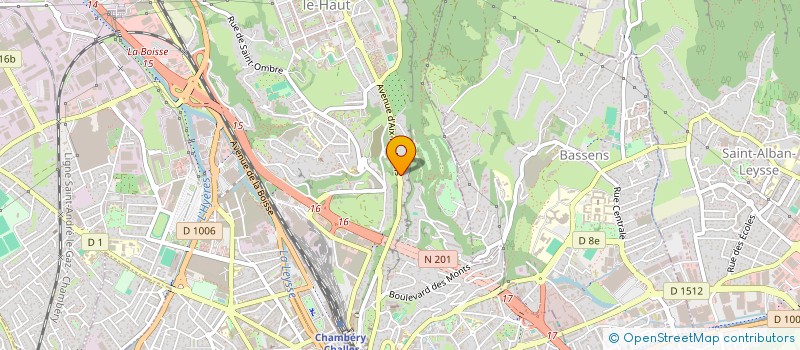 localisation de l'entreprise MONSIEUR PIERRE EXERTIER à CHAMBERY