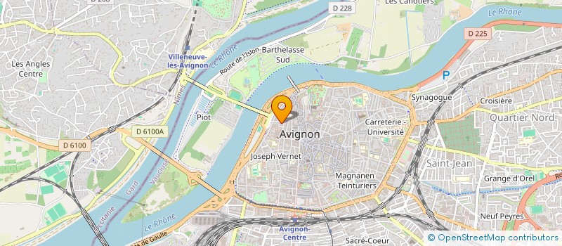 localisation de l'entreprise MONSIEUR PIERRE EYGUESIER  AVIGNON