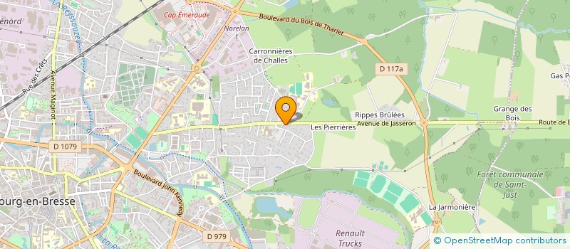localisation de l'entreprise MONSIEUR PIERRE EYMARD à BOURG-EN-BRESSE