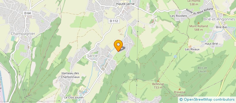 localisation de l'entreprise MONSIEUR PIERRE FABBIO à CHAMP-SUR-DRAC