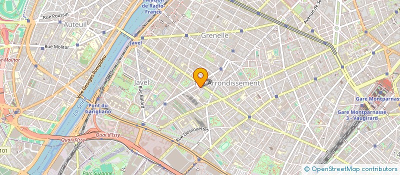 localisation de l'entreprise MONSIEUR PIERRE FABRE  PARIS