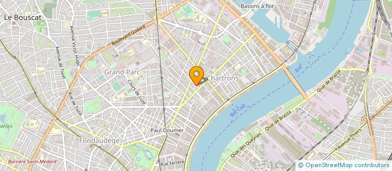 localisation de l'entreprise MONSIEUR PIERRE FABRE à BORDEAUX