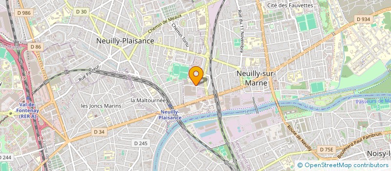 localisation de l'entreprise MONSIEUR PIERRE FACHAUX à NEUILLY-SUR-MARNE