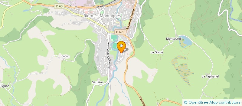 localisation de l'entreprise MONSIEUR PIERRE FAGEOL à RIOM-ES-MONTAGNES