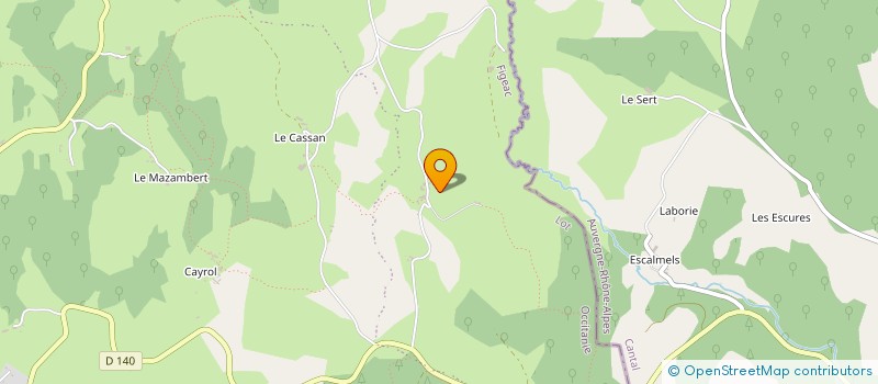 localisation de l'entreprise MONSIEUR PIERRE FAGES  SOUSCEYRAC-EN-QUERCY