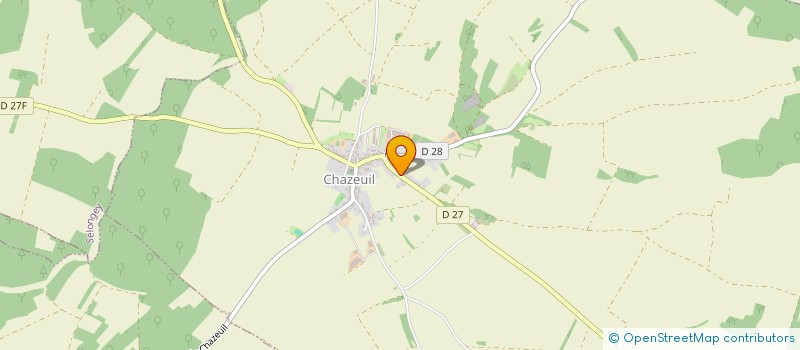 localisation de l'entreprise MONSIEUR PIERRE FAGETTI  CHAZEUIL