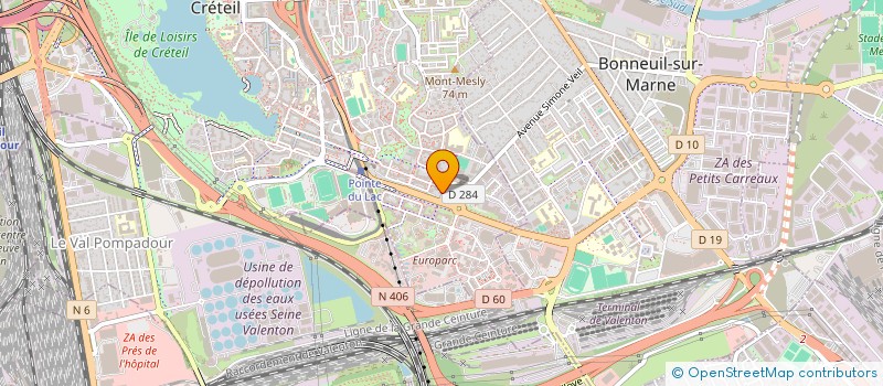 localisation de l'entreprise MONSIEUR PIERRE FAIVRE  CRETEIL