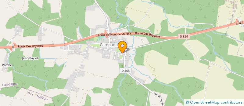 localisation de l'entreprise MONSIEUR PIERRE FALCINELLI  CAMPAGNE