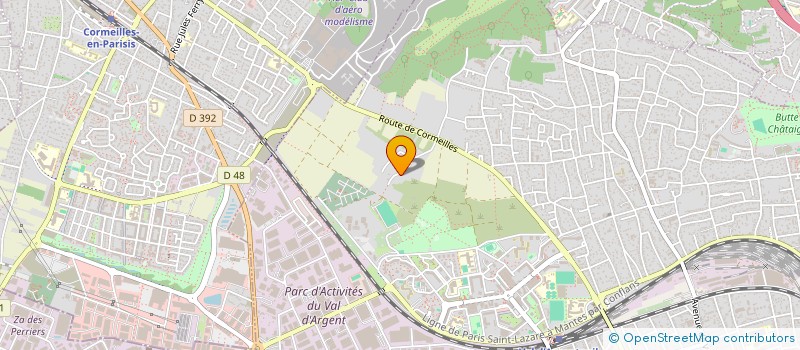 localisation de l'entreprise MONSIEUR PIERRE FALCK  ARGENTEUIL