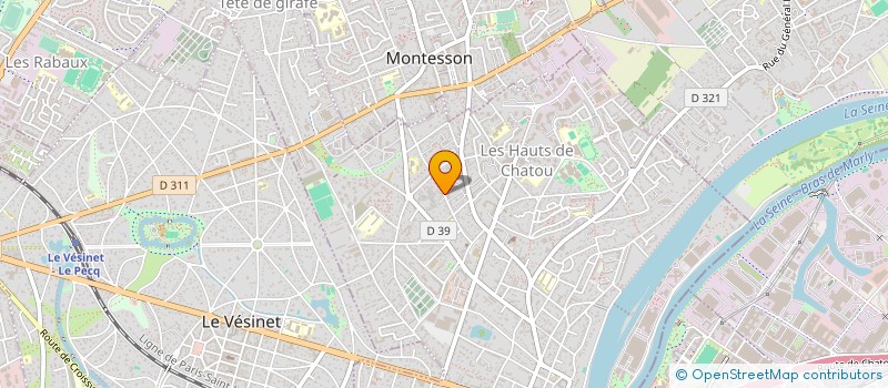 localisation de l'entreprise MONSIEUR PIERRE FALL à CHATOU