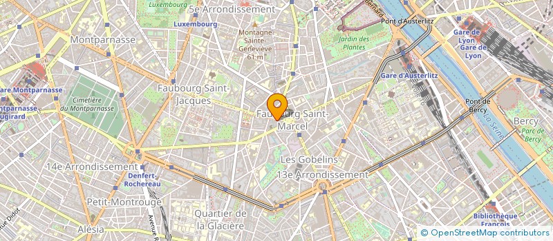 localisation de l'entreprise MONSIEUR PIERRE FALOCI à PARIS