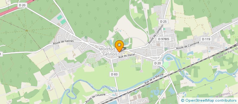 localisation de l'entreprise MONSIEUR PIERRE FARCY  MONTFORT-LE-GESNOIS