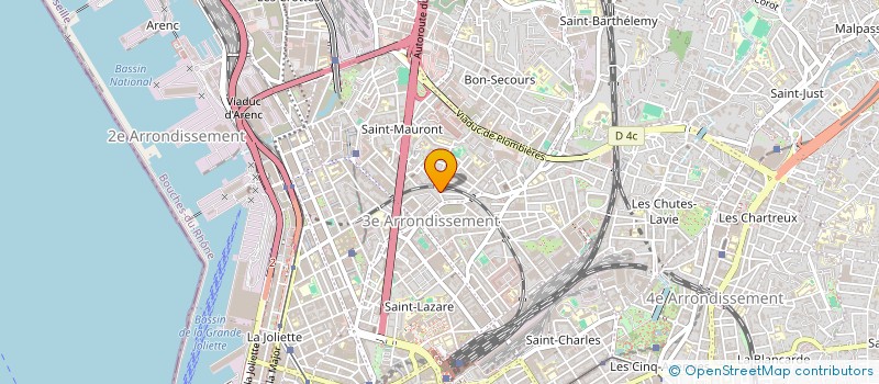 localisation de l'entreprise MONSIEUR PIERRE FARDEAU à MARSEILLE