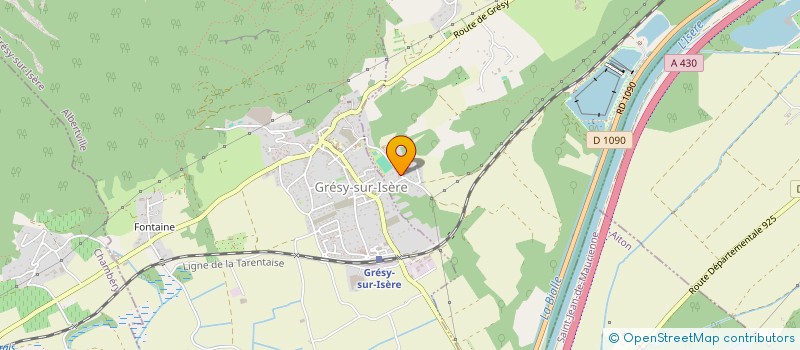 localisation de l'entreprise MONSIEUR PIERRE FARDEAU-PONCET  MONTAILLEUR