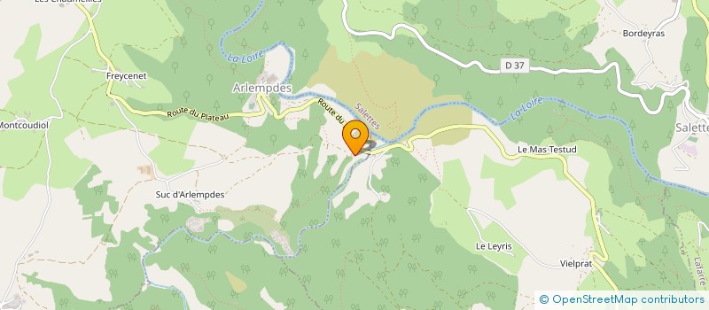 localisation de l'entreprise MONSIEUR PIERRE FARGET  ARLEMPDES