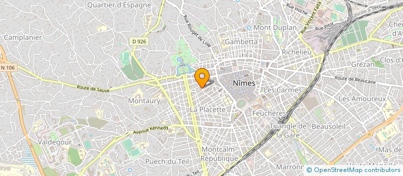 localisation de l'entreprise MONSIEUR PIERRE FARRUGIA à NIMES