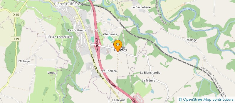 localisation de l'entreprise MONSIEUR PIERRE FAUCHER à SAINT-GENEST-SUR-ROSELLE