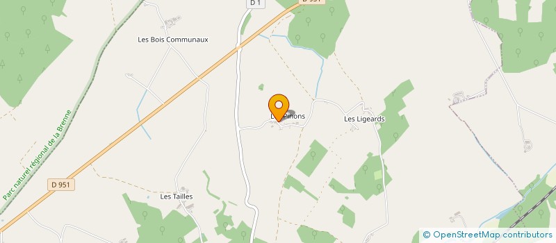 localisation de l'entreprise MONSIEUR PIERRE FAUDUET à CHASSENEUIL