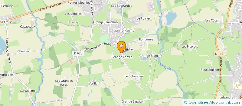 localisation de l'entreprise MONSIEUR PIERRE FAURE  SAINT-REMY