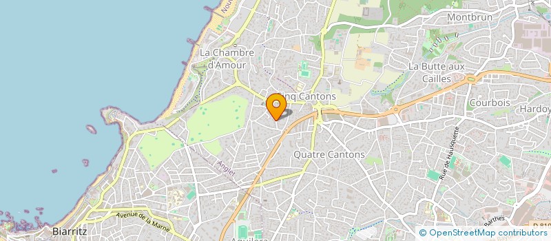 localisation de l'entreprise MONSIEUR PIERRE FAURE à ANGLET