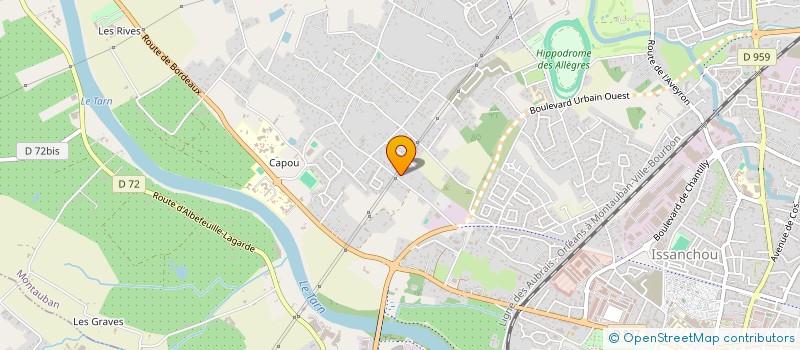 localisation de l'entreprise MONSIEUR PIERRE FAURE  MONTAUBAN